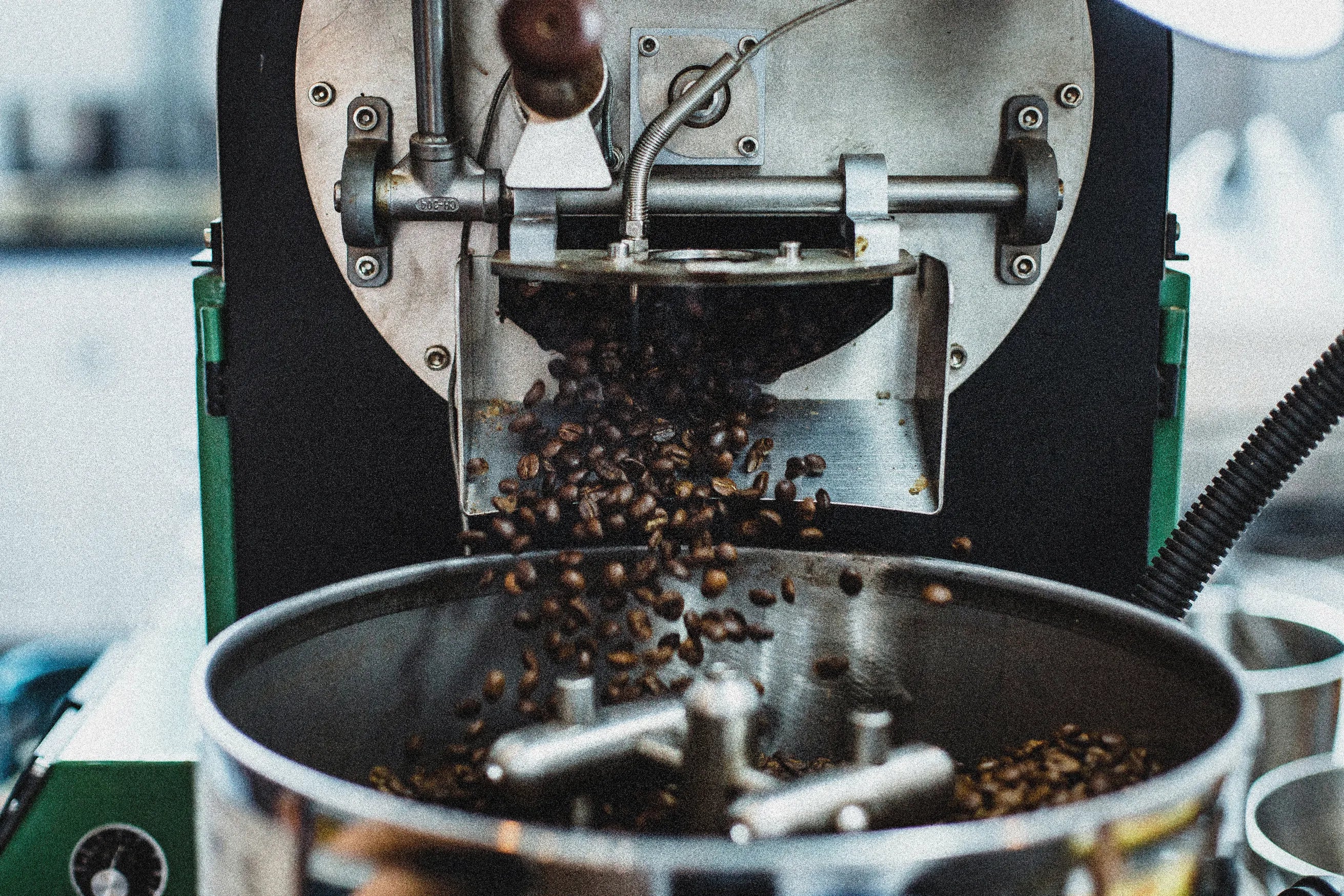 Rooster Crow Coffee roasting beans, representing our coffee subscription service for fresh, small-batch craft coffee delivered regularly