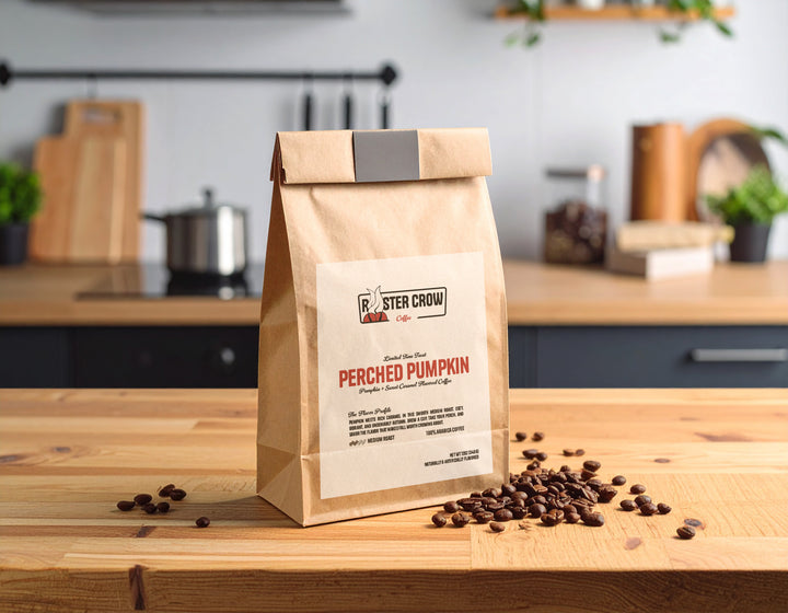 Perched Pumpkin  |  Decaf